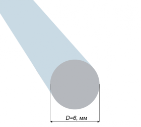 Шнур вакуумный диаметр 6мм ИРП-1338 ТУ 2534-022-00152106-00