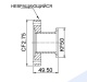 ������� ������ � KF50 (NW50) �� CF35/40 (CF2,75"), ����������� ����� 304L