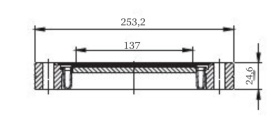      CF200 (CF10"),   SS304,  7056
