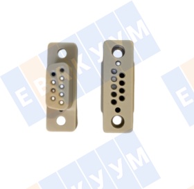 FA13603 ������ ���������, D-Sub 9,female, ������� �������� 0,04", 0,5 ��, 5 �, �������� ������� ��������, ��� �������� �����*