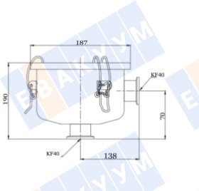 ������ ������� IFM-50 ��� ��������� �����������-�������� ������� ADVAVAC-75/90 � ������������� �������, ������ KF40