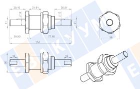 ��������� ���� �������� � ������������ �����������, ������� ���� 12 ��, ���������� Baseplate ��� ��������� 1�, ������������ �������� �������� 500 ��/���, �������� ������� ��������, �������� ���� ����������� �����