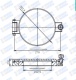 ����� ��������� �������� ������� �� ������ CF160 (CF8") ��� ���������� ����, ����� 304, ���������� ����� �����