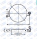 ����� ��������� �������� ������� �� ������ CF100 (CF6") ��� ���������� ����, ����� 304, ���������� ����� �����