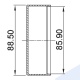 ����������� ������ ��� ������ CF50 (CF3,38''), �����