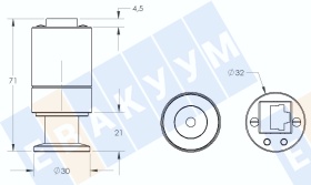 SP364MV ��������� ������ ������ �� ������ CF16, �������� ������ 0-10 � ���������������, 1000-1e-4 ����