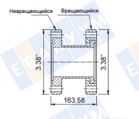 �������� � �������� CF3.38"(CF50) ������ 163,58��, ����� ��������� 2 �����, �����